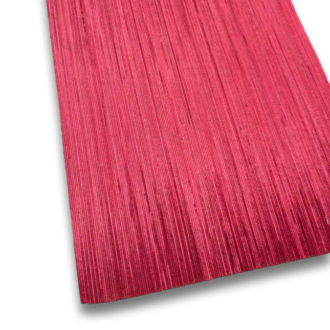 Rotes Designfurnier | 215 x 25 cm