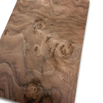 Nussbaum Maser Furnier | 35x25 cm