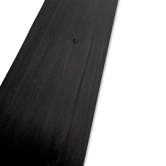 Zwart fineer | 75x23 cm